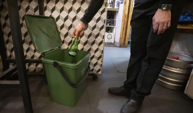 Reciclaje vidrio hostelería