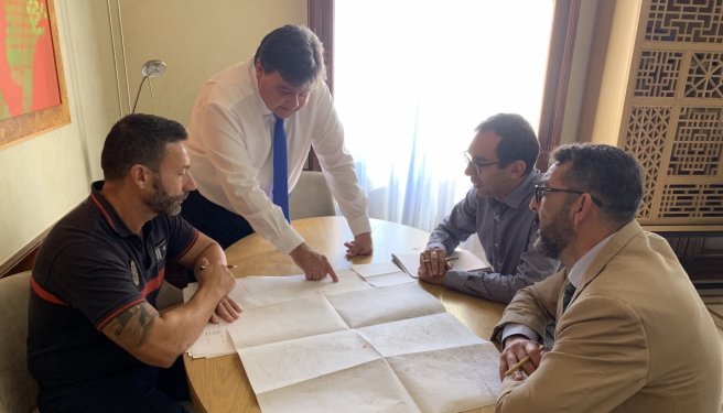 Reunión futuro parque bomberos