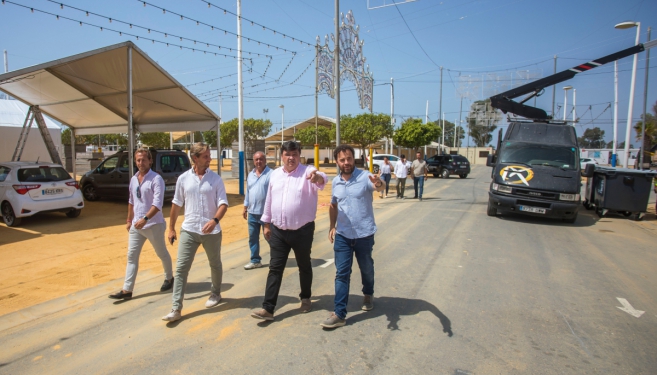 Visita trabajos Colombinas