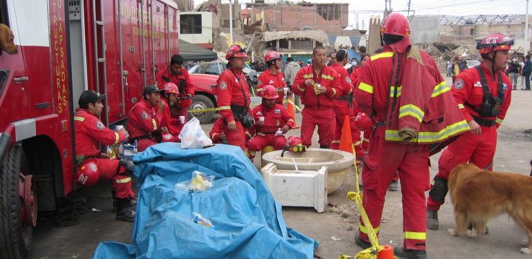 unidad canina rescate Huelva 