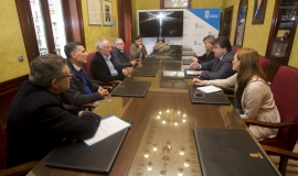 Reunión con la Junta Directiva del Real Club Recreativo de Tenis