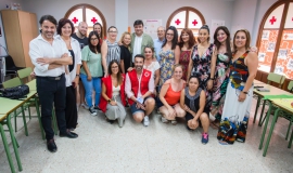 Visita Cursos Edusi en Cruz Roja