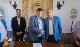 Firma Convenio El Tesoro de la Virgen