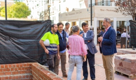 Obras de Peatonalización Calle Villamundaka