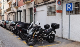 aparcamiento moto