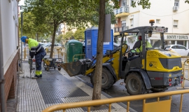 obras calle Luis Manzano