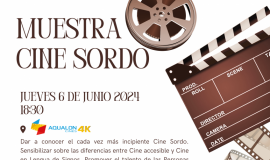 Cartel Cine Sordo