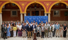 presentación Copa del Reye de tenis