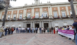 Minuto silencio Alicia Rodríguez 