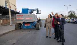 obras calle grulla