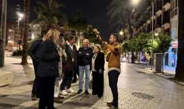 Nueva iluminación Paseo Independencia