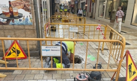 aguas de huelva  calle berdigón
