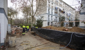 Obras accesibilidad en Calle Salvador Rueda