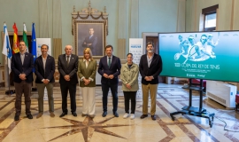 presentación copa del rey de tenis