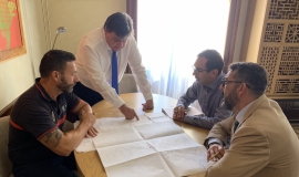 Reunión futuro parque bomberos
