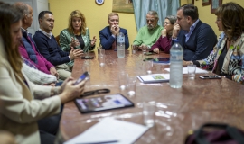 Pilar Miranda anuncia en las jornadas de ‘Despacho de Calle’ del Molino de la Vega la reforma del Parque Robinson