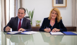 La Diputación y el Ayuntamiento de Huelva refuerzan su colaboración para ofrecer un servicio tributario de calidad