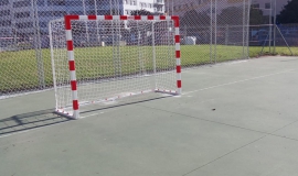 Las pistas de La Morana estrenan el nuevo servicio municipal de reposición de cerramientos y vallados perimetrales