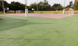 El Ayuntamiento de Huelva refuerza el trabajo de conservación y mejora en las instalaciones deportivas municipales