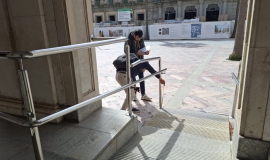 El Ayuntamiento avanza en la elaboración del Plan de Accesibilidad Integral con el análisis de edificios, itinerarios y servicio