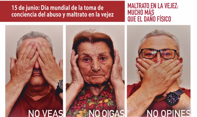 Cartel día abuso mayores