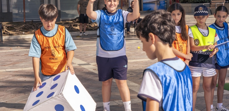 Más de 300 escolares de 9 Centros Educativos participan en las jornadas ‘Muévete x Huelva’