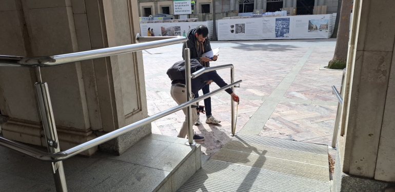 El Ayuntamiento avanza en la elaboración del Plan de Accesibilidad Integral con el análisis de edificios, itinerarios y servicio