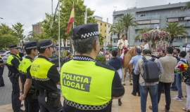 Salida hermandad de Emigrantes de Huelva 