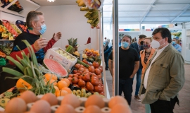 Apertura mercado provisional San Sebastián 