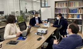 Reunión empresa Plan Movilidad